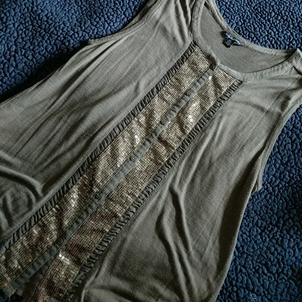 Sequin Tank